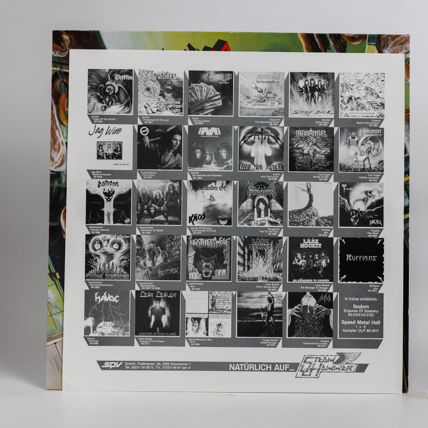 Destruction – Mad Butcher - Mispress - 1987