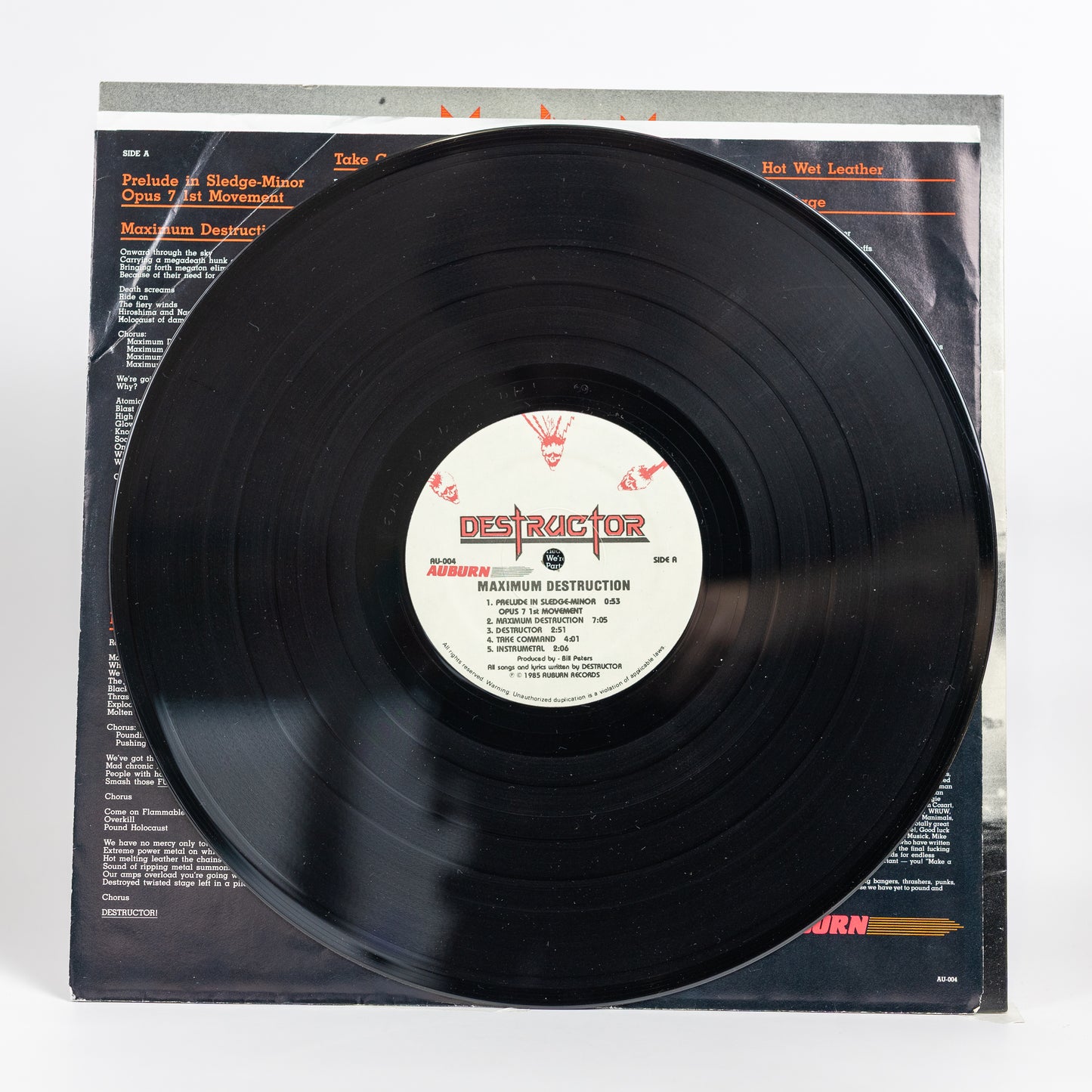 Destructor – Maximum Destruction - 1985