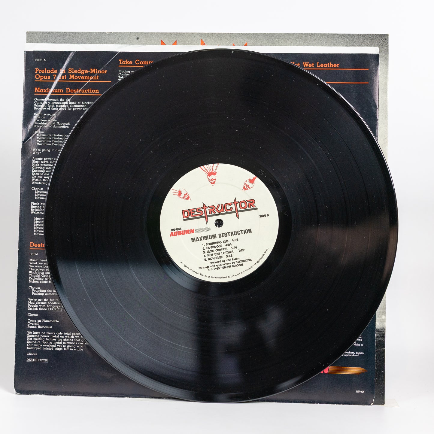 Destructor – Maximum Destruction - 1985