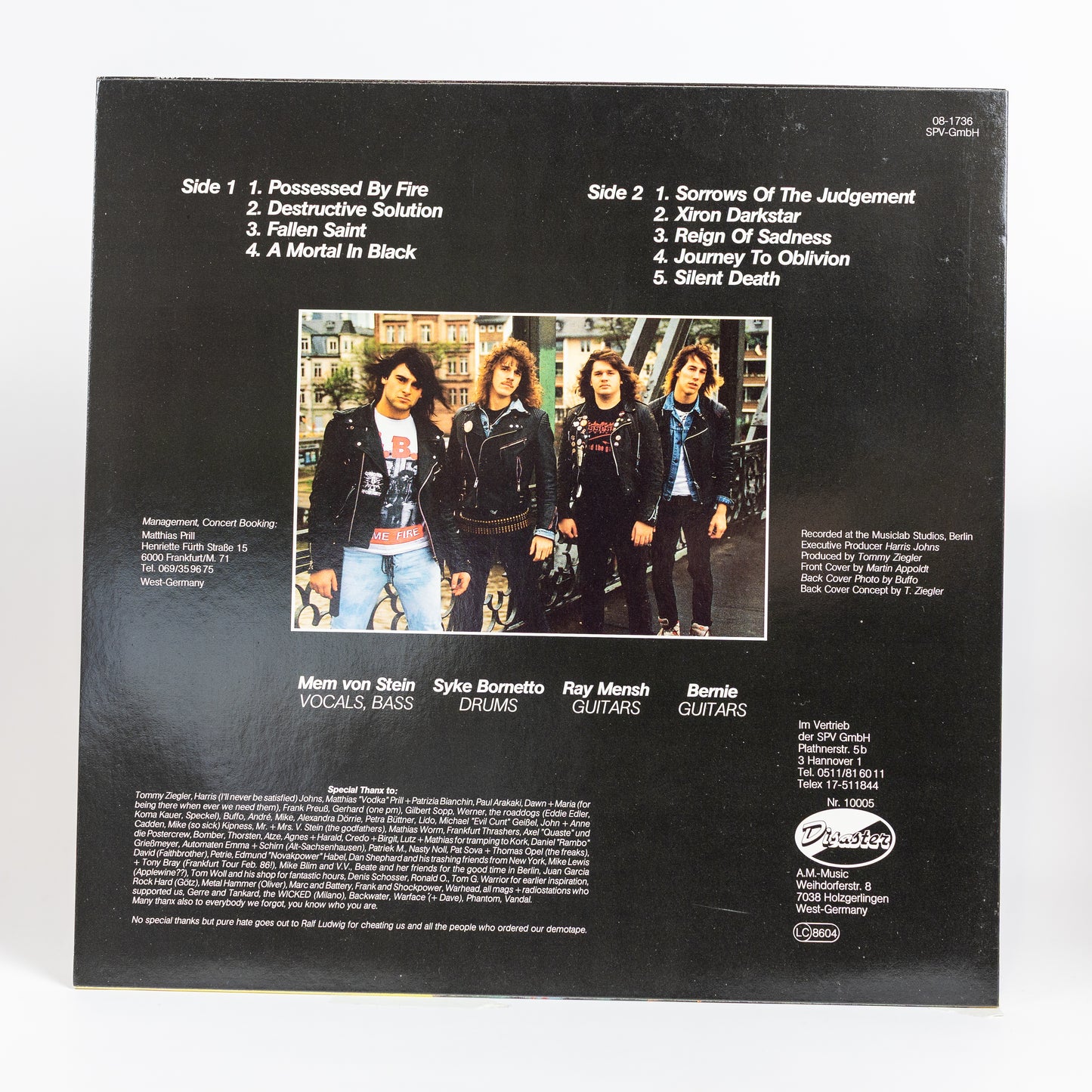 Exumer – Possessed By Fire - 1986