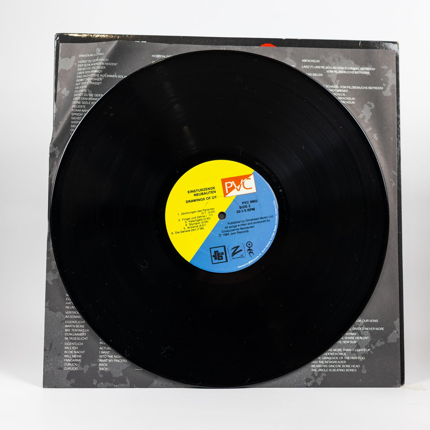 Einstürzende Neubauten – Drawings Of O.T. - 1984