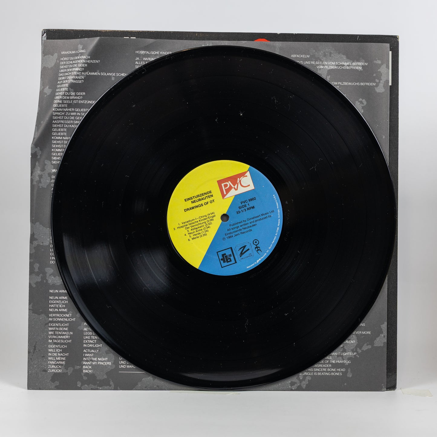 Einstürzende Neubauten – Drawings Of O.T. - 1984