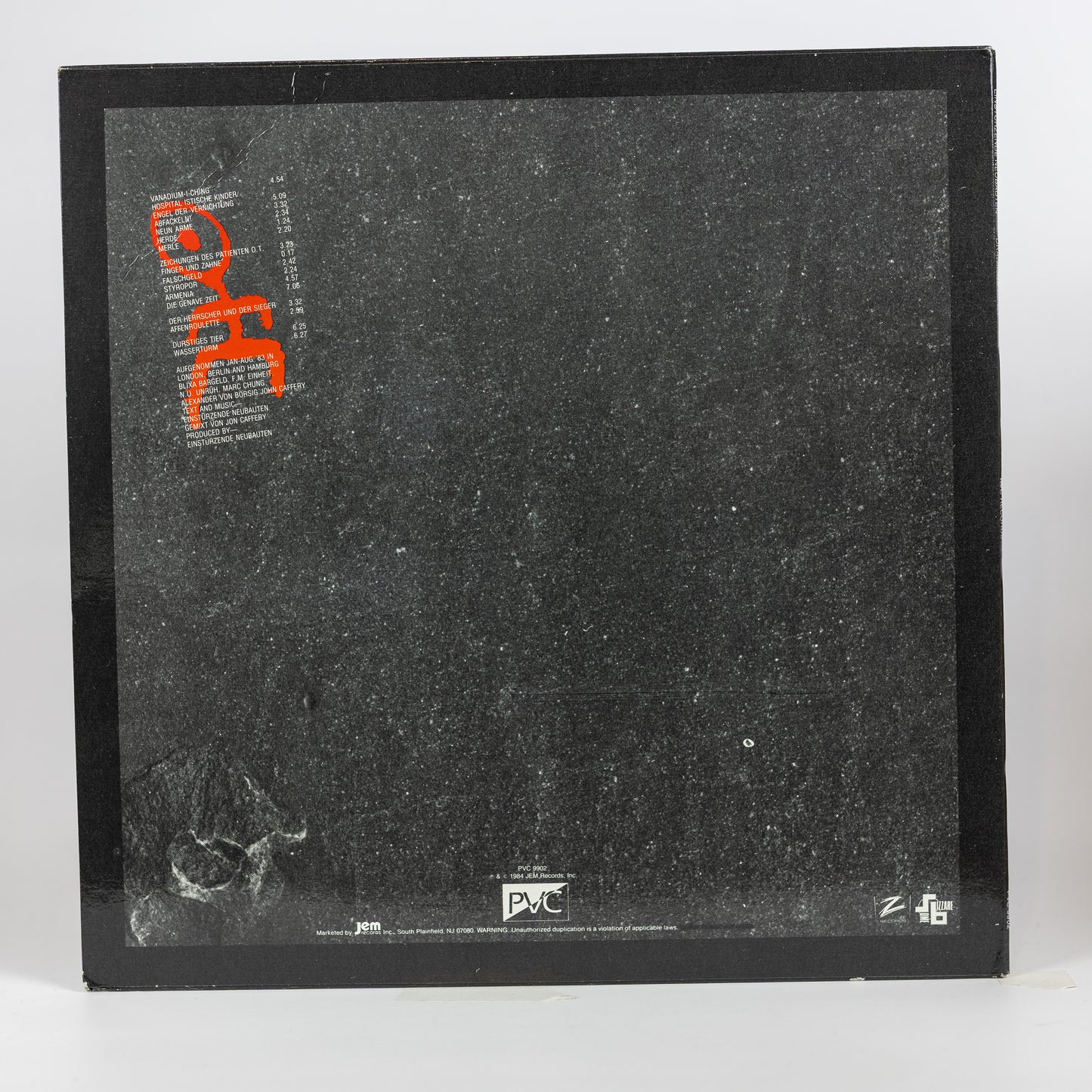 Einstürzende Neubauten – Drawings Of O.T. - 1984