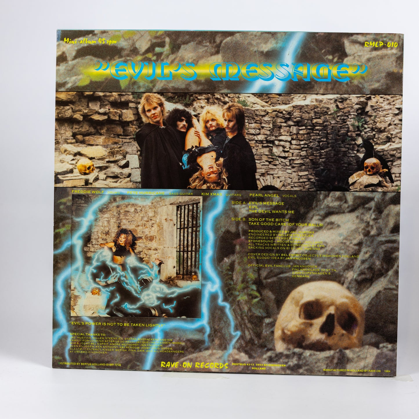 Evil - Evil's Message - 1984