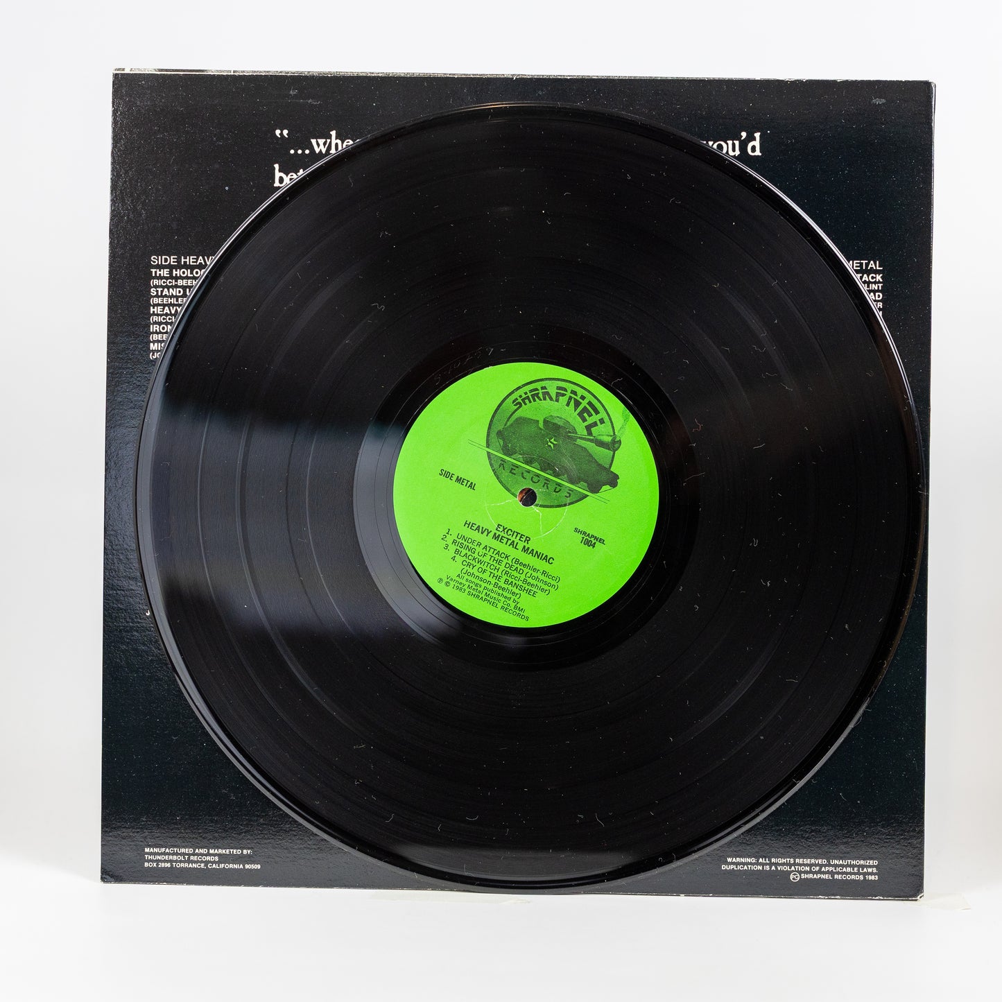 Exciter – Heavy Metal Maniac - 1983