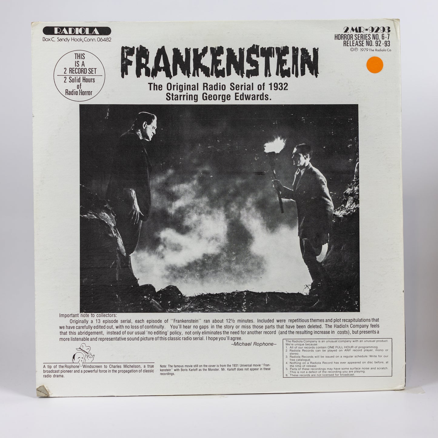 Frankenstein: The Complete & Original Radio Serial of 1932