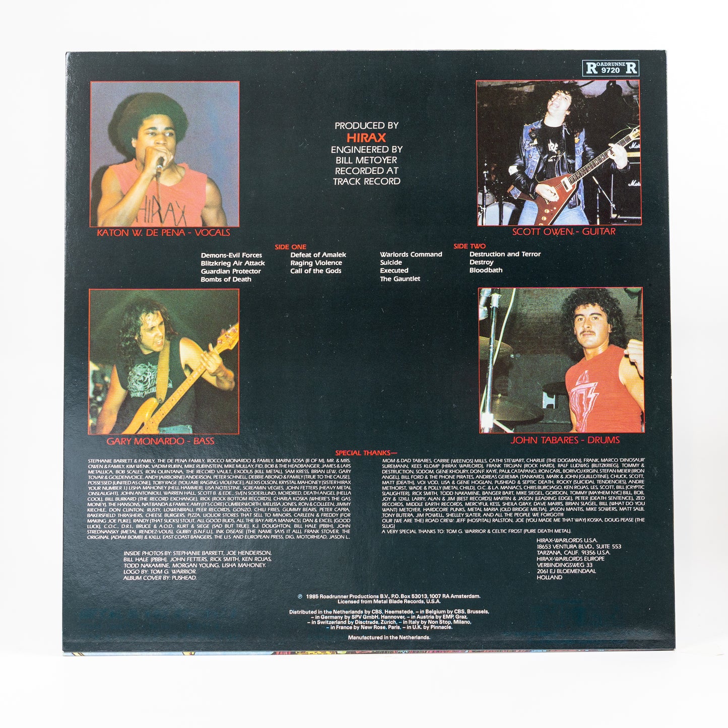Hirax – Raging Violence - 1985