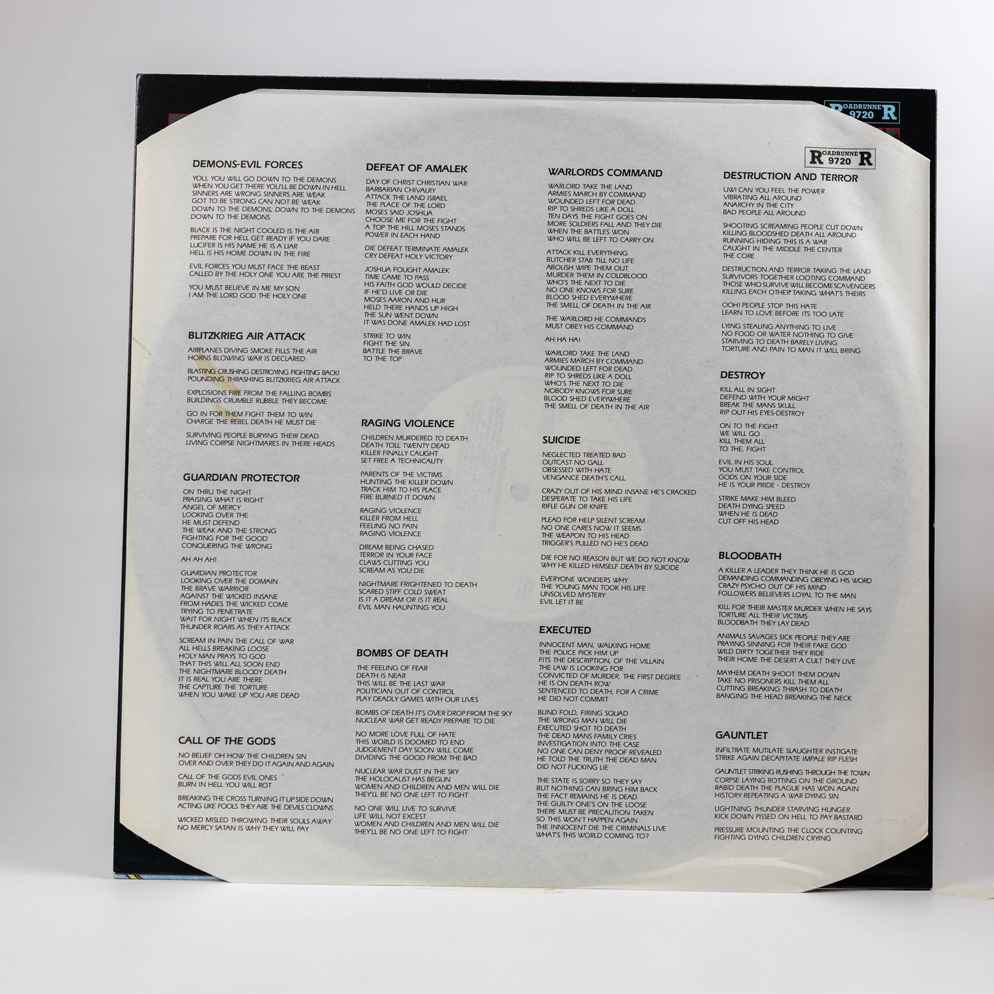 Hirax – Raging Violence - 1985