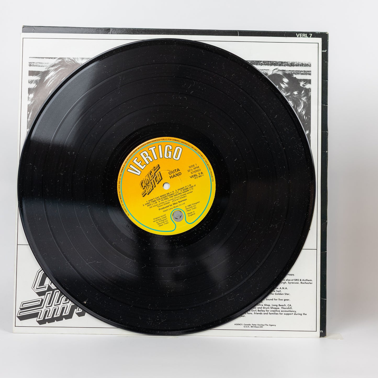 Coney Hatch – Outa Hand - 1983