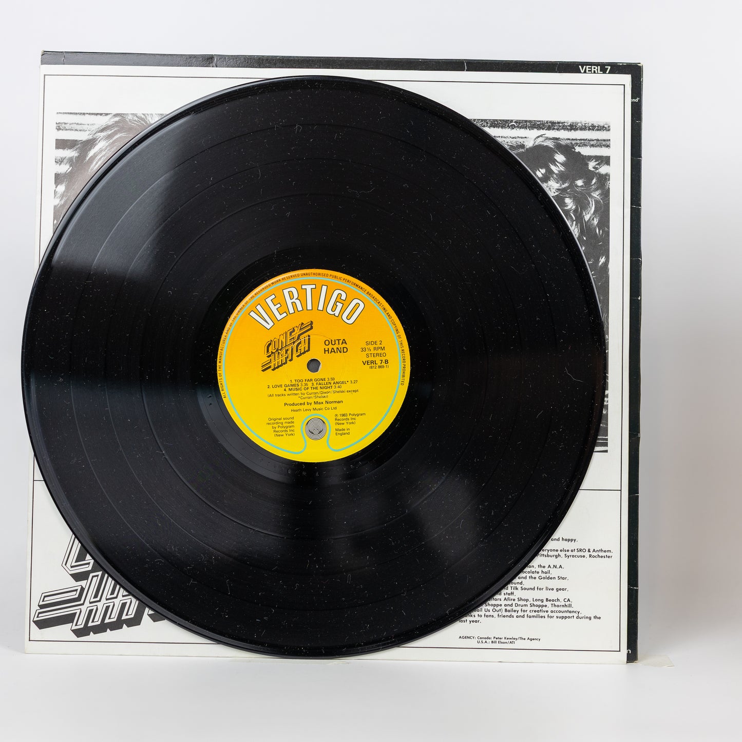 Coney Hatch – Outa Hand - 1983