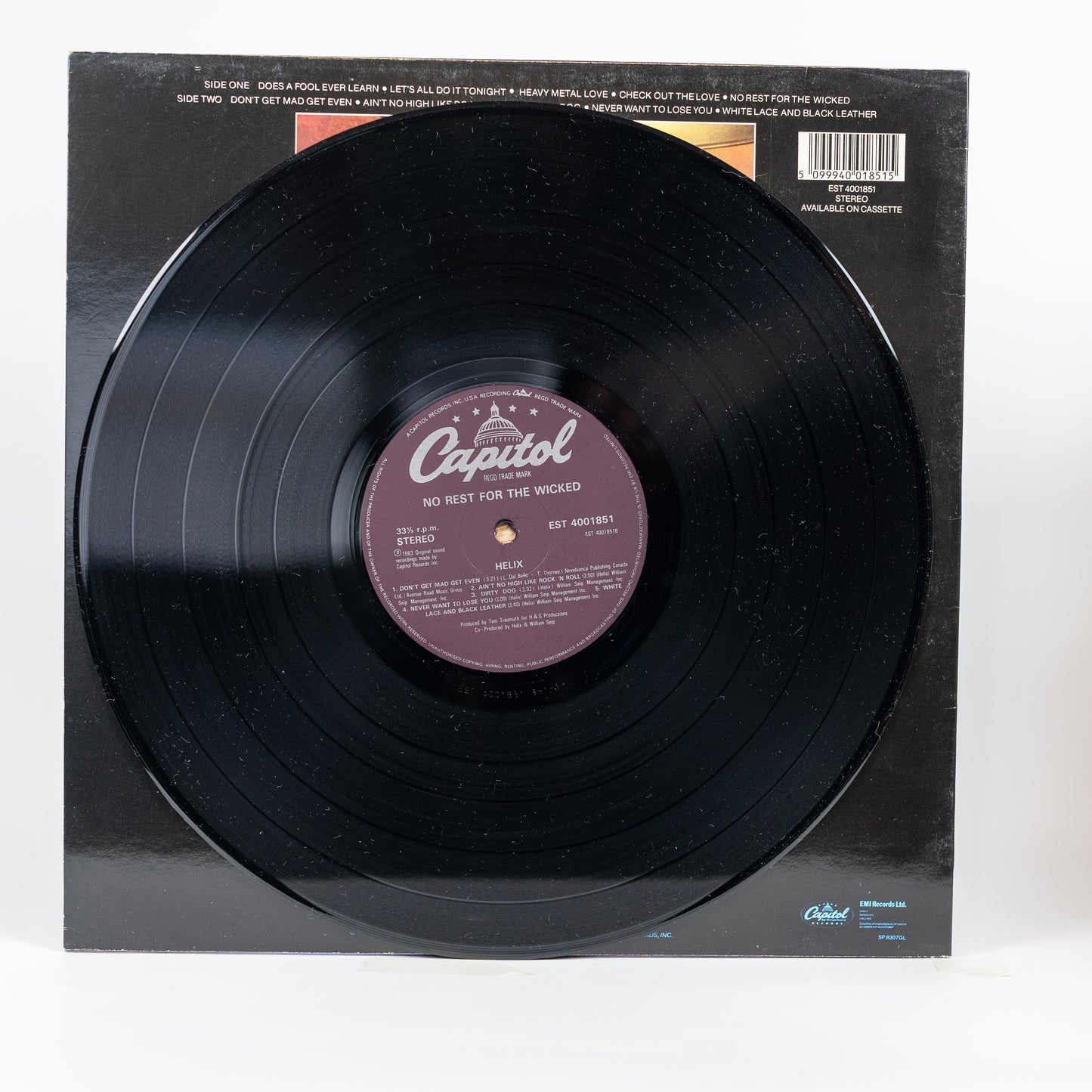 Helix – No Rest For The Wicked - 1983