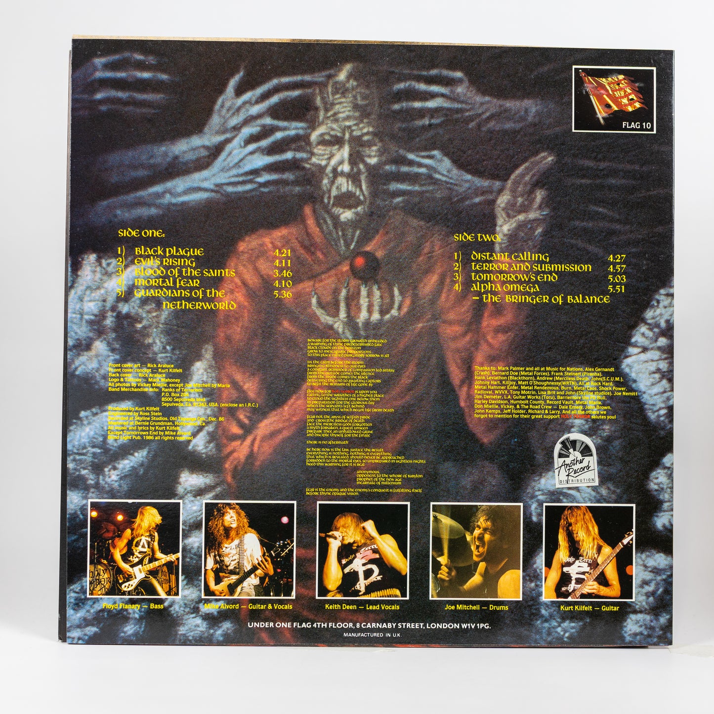 Holy Terror – Terror And Submission - 1987