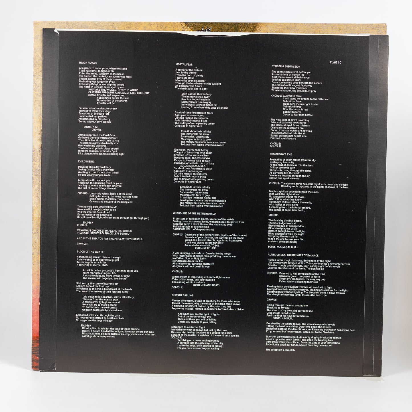 Holy Terror – Terror And Submission - 1987