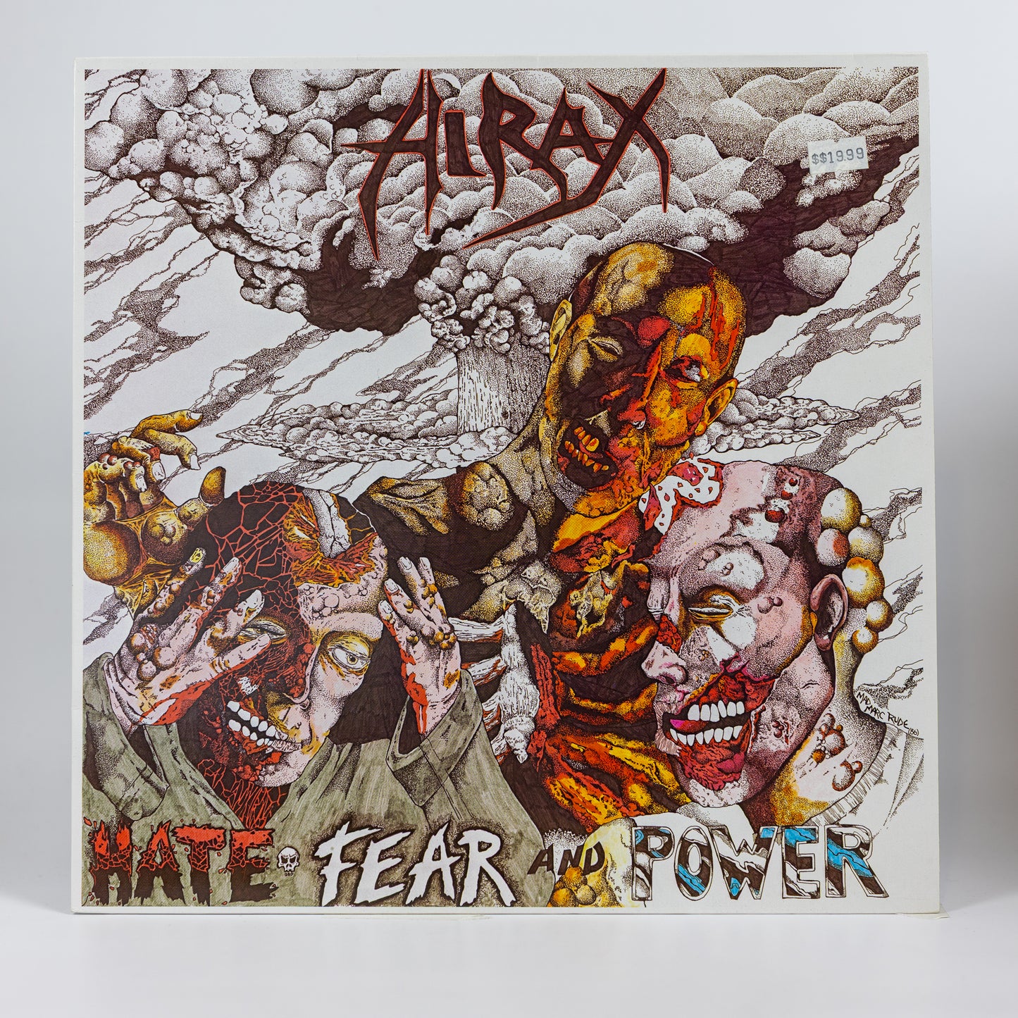 Hirax – Hate, Fear And Power - 1986