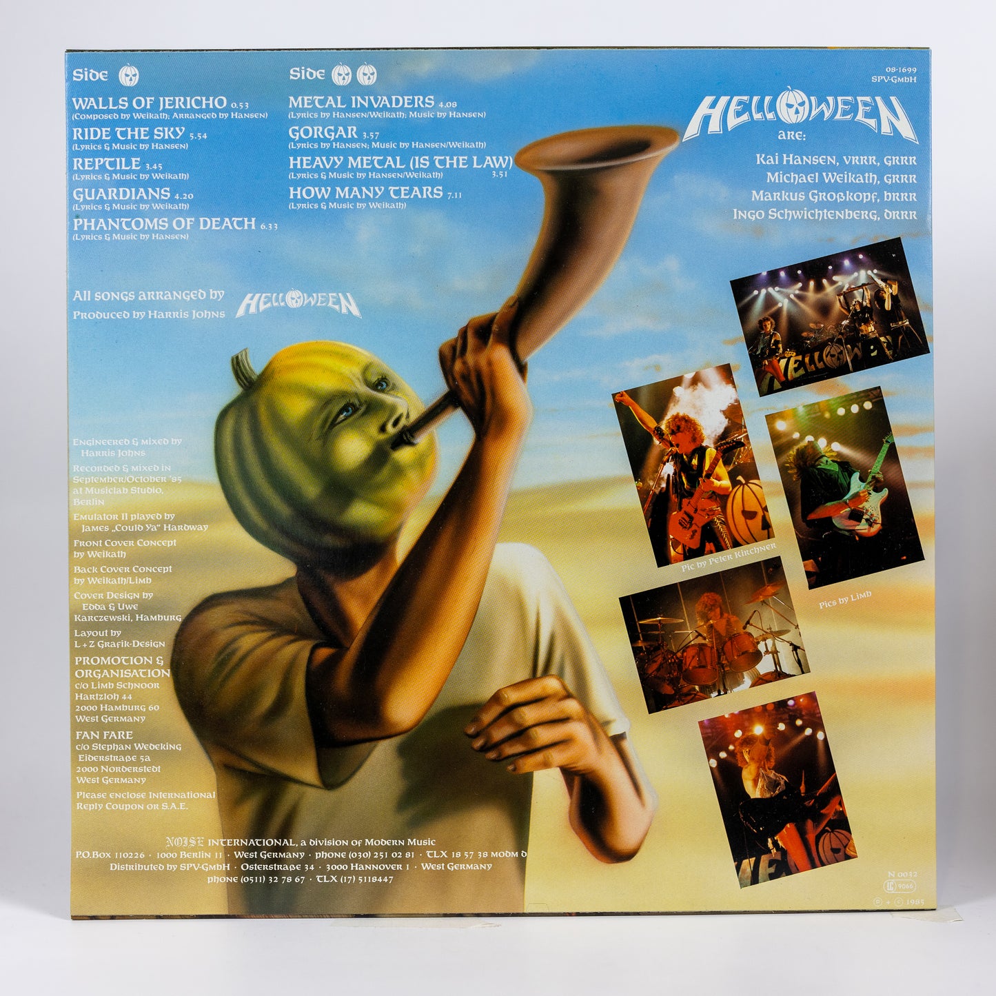 Helloween - Walls Of Jericho - 1985