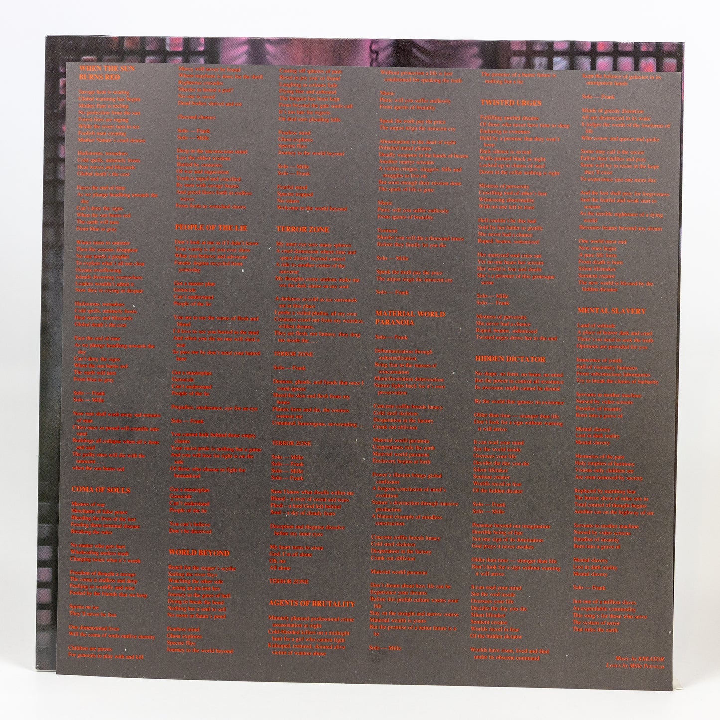 Kreator – Coma Of Souls - 1990