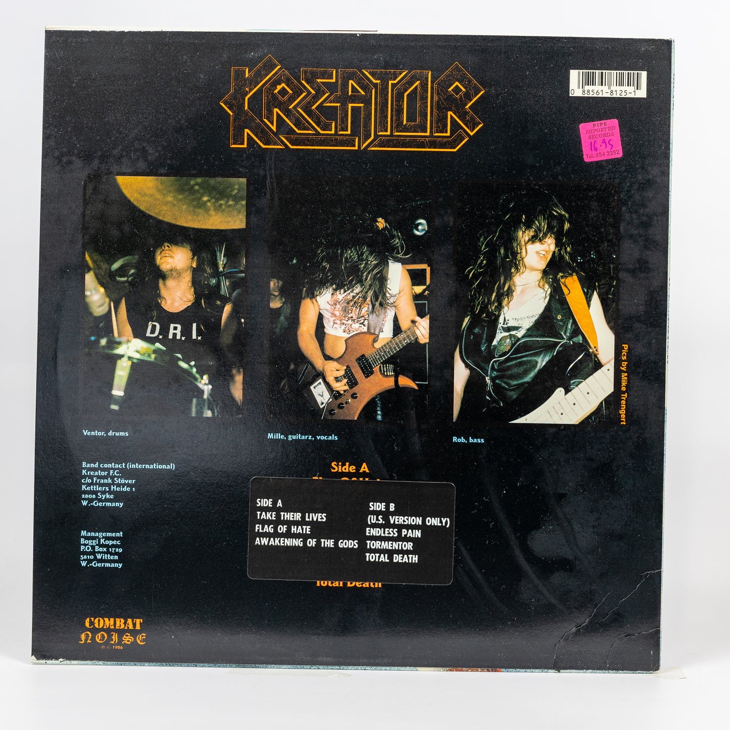 Kreator – Flag Of Hate - 1986