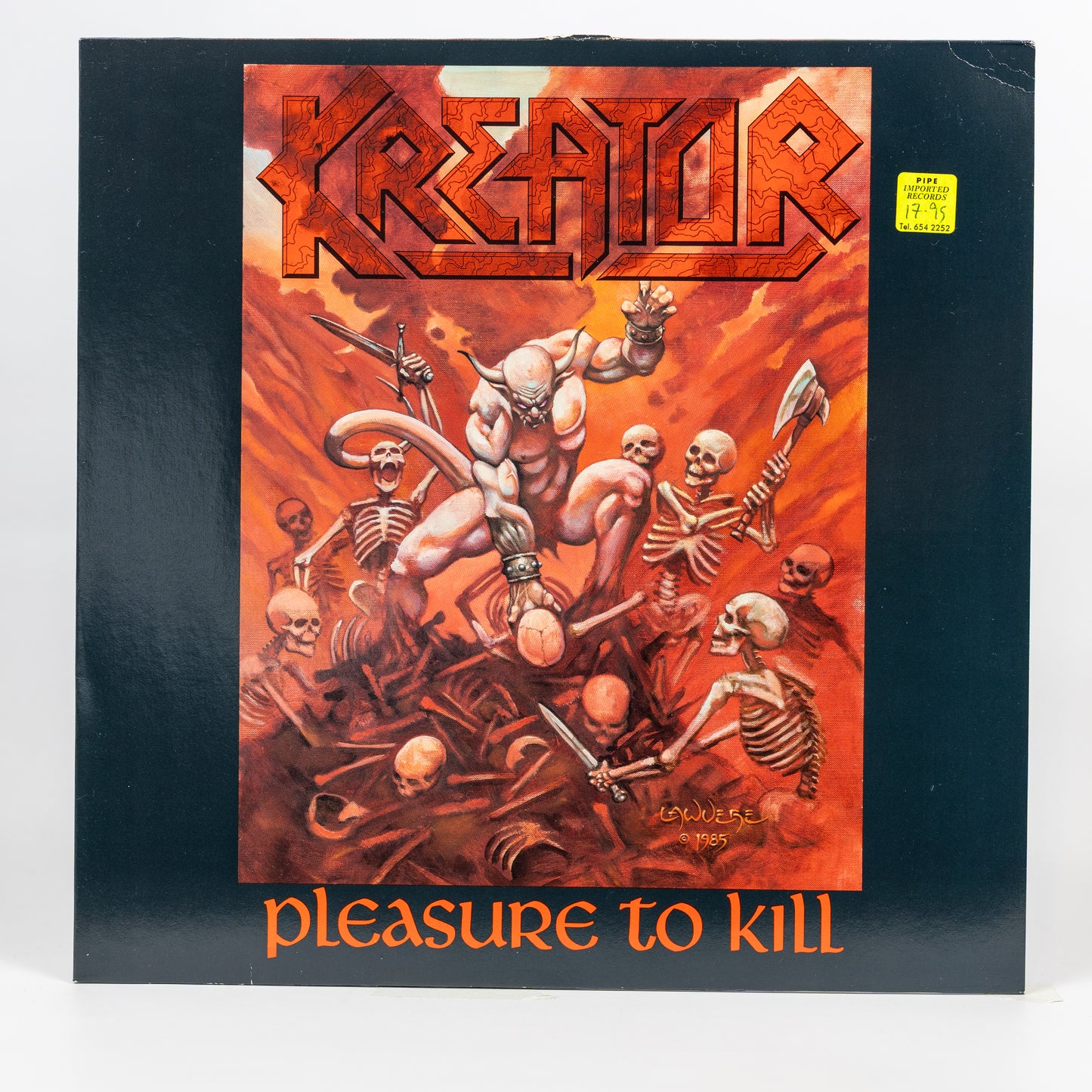 Kreator – Pleasure To Kill - 1986