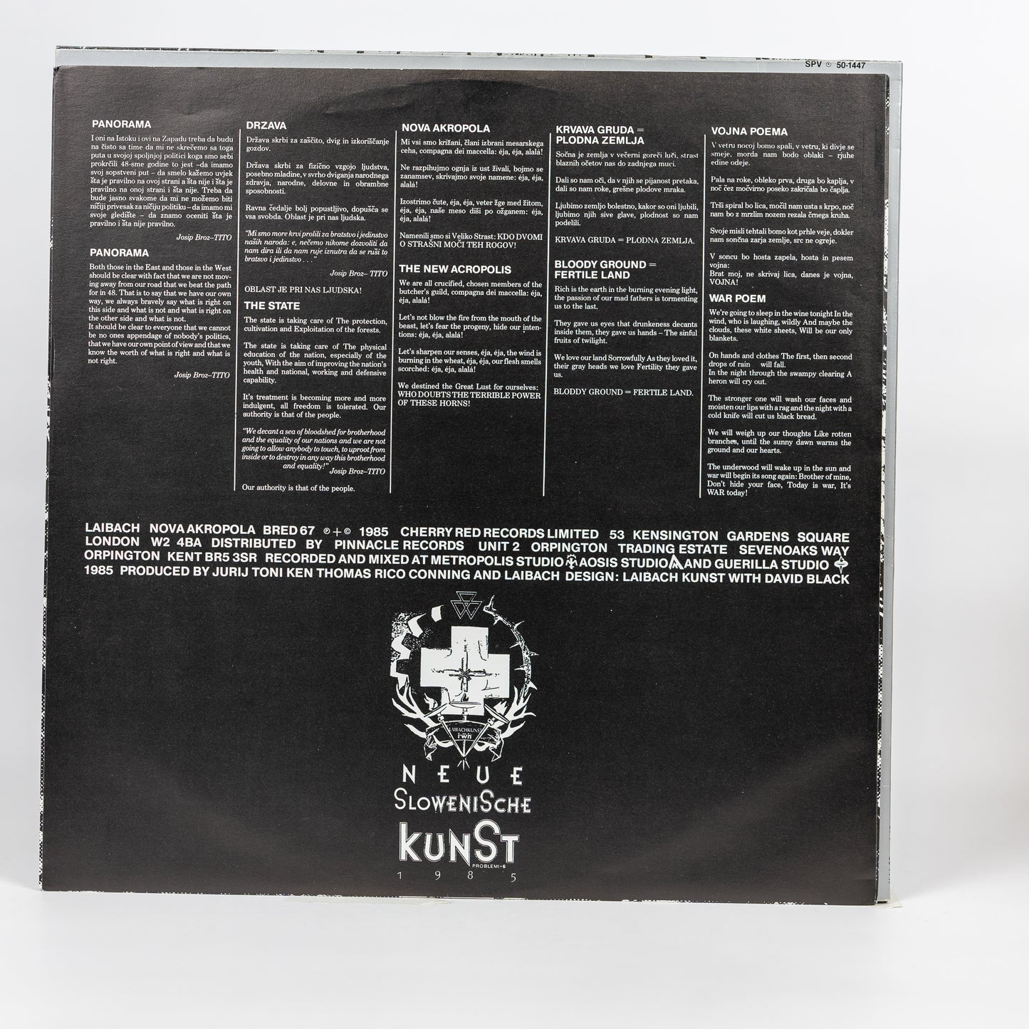 Laibach – Nova Akropola - 1986