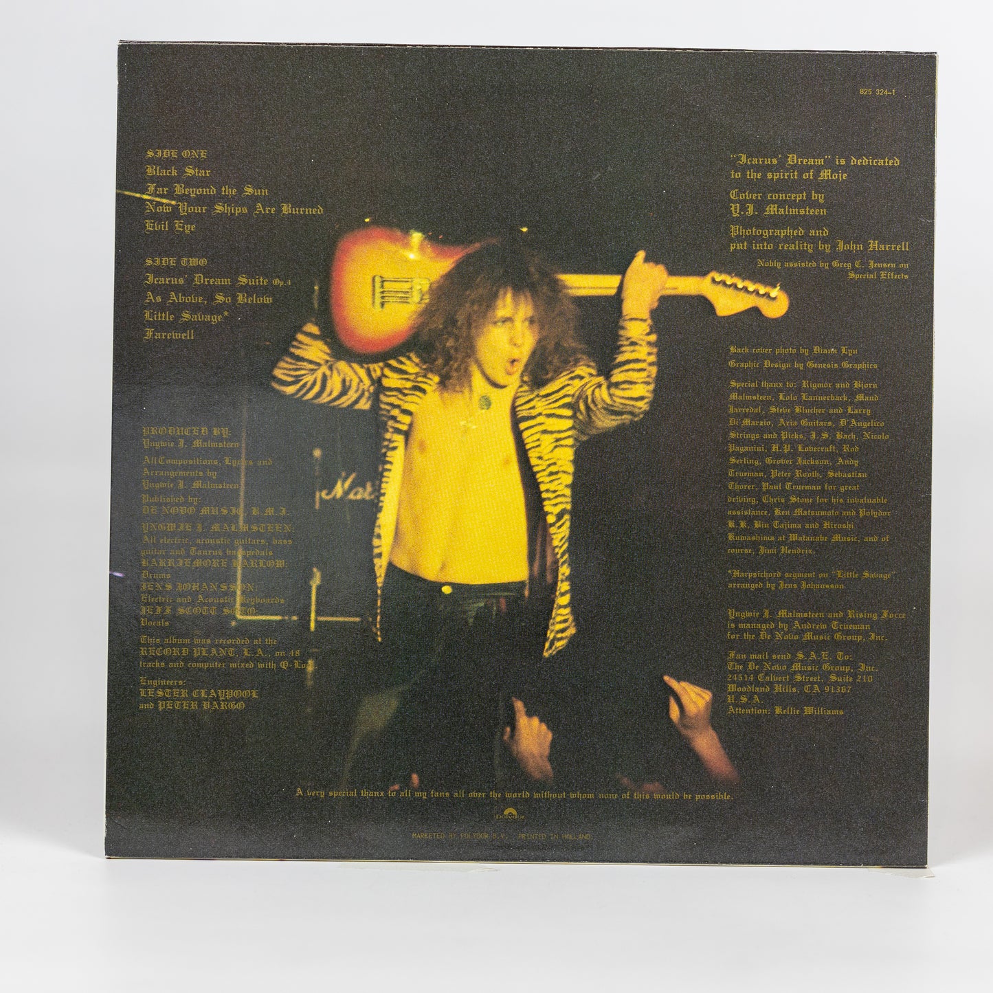 Yngwie J. Malmsteen – Rising Force - 1984