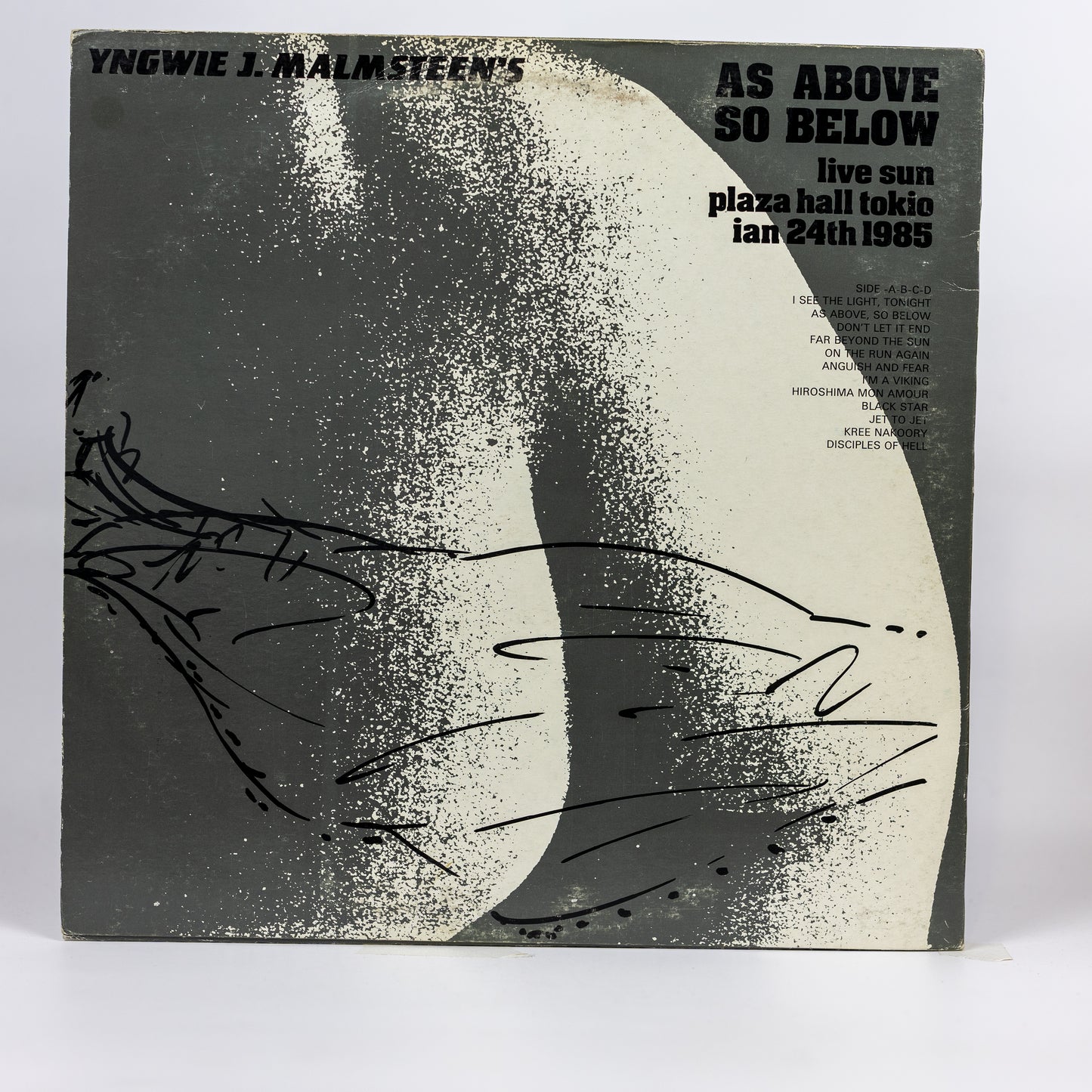 Yngwie J. Malmsteen's Rising Force – As Above So Below - 1985 Bootleg