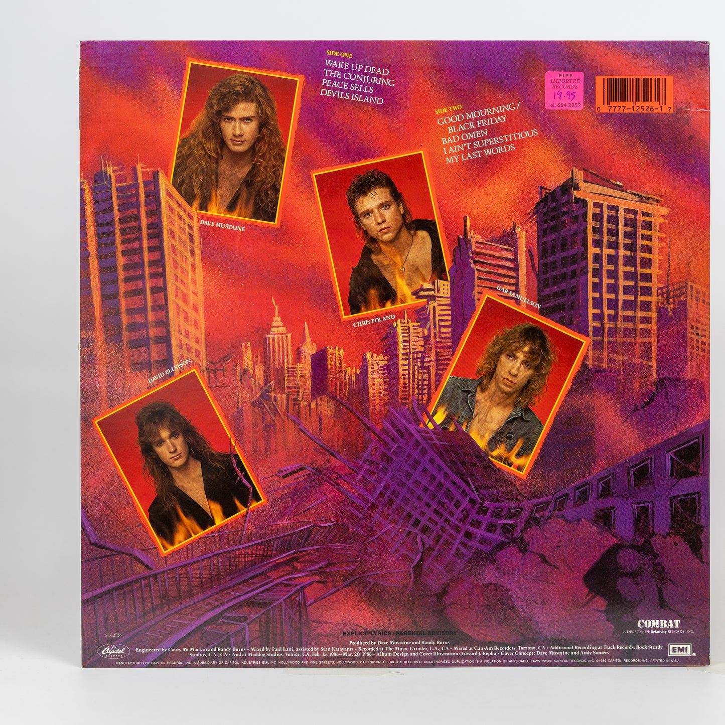 Megadeth – Peace Sells... But Who's Buying? - 1986