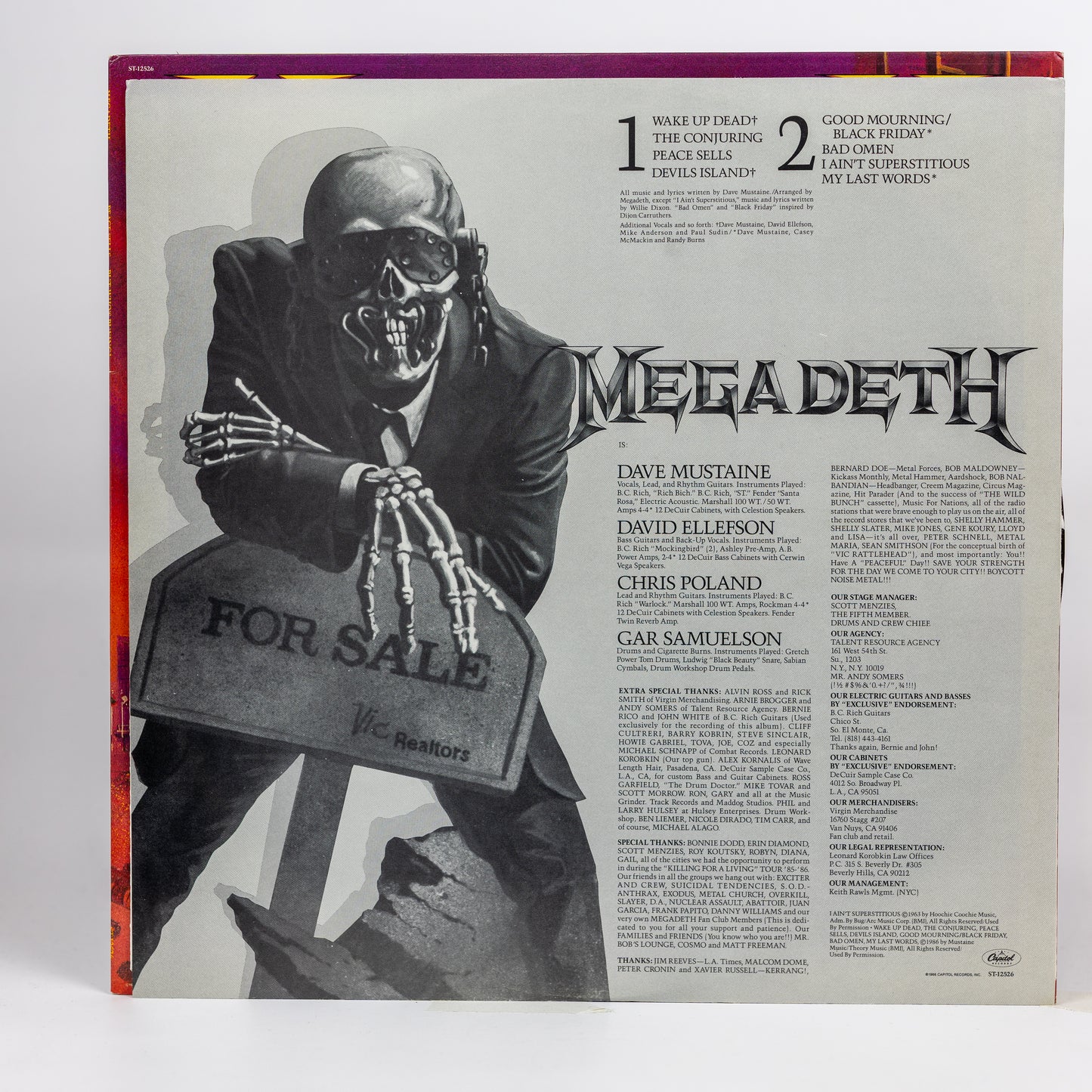 Megadeth – Peace Sells... But Who's Buying? - 1986