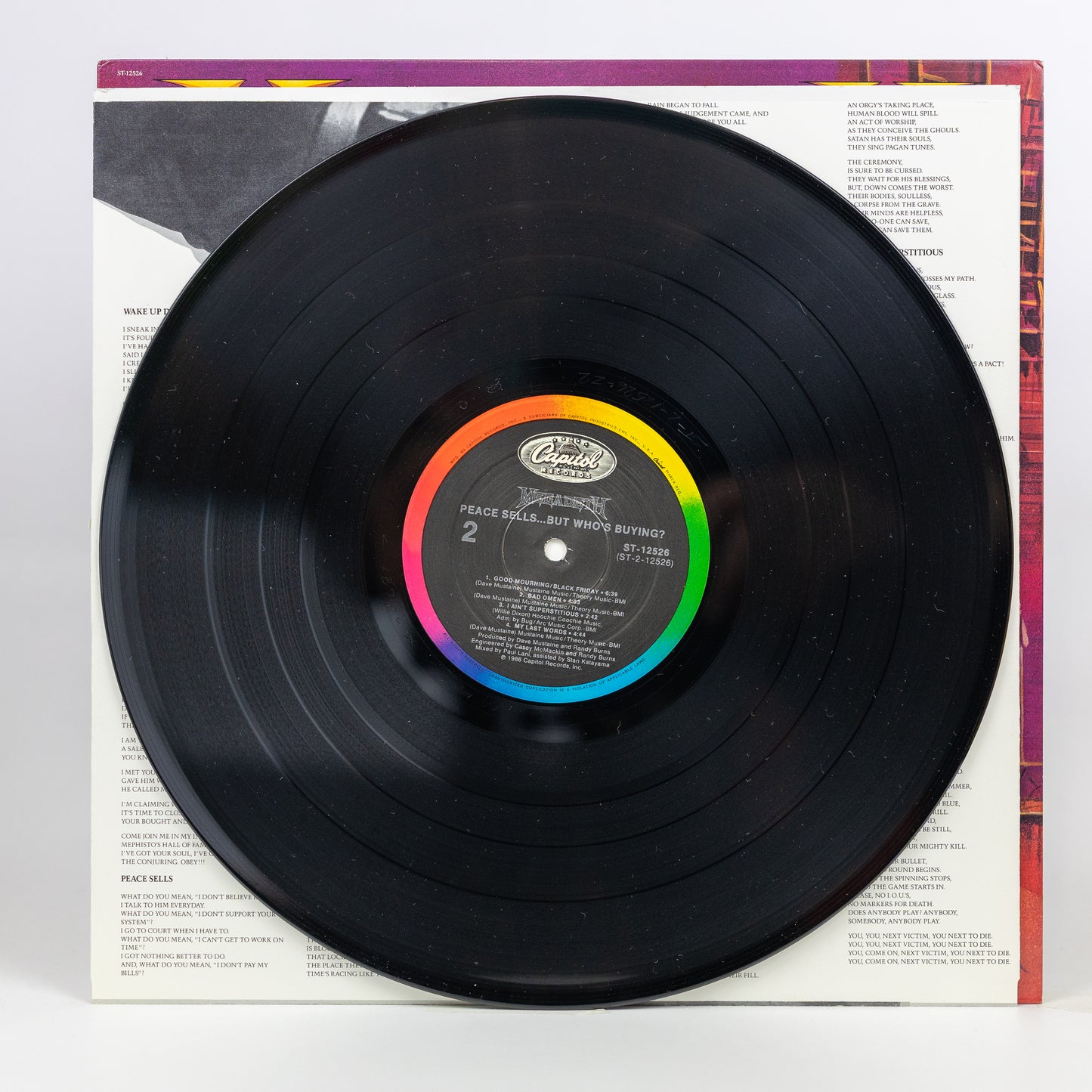 Megadeth – Peace Sells... But Who's Buying? - 1986