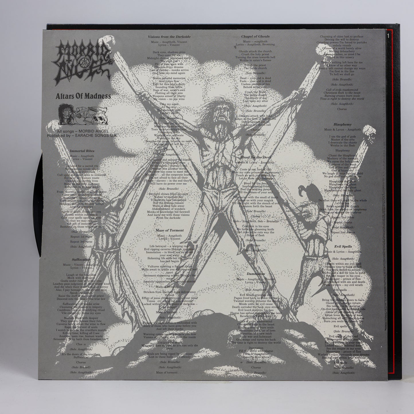 Morbid Angel – Altars Of Madness - 1989