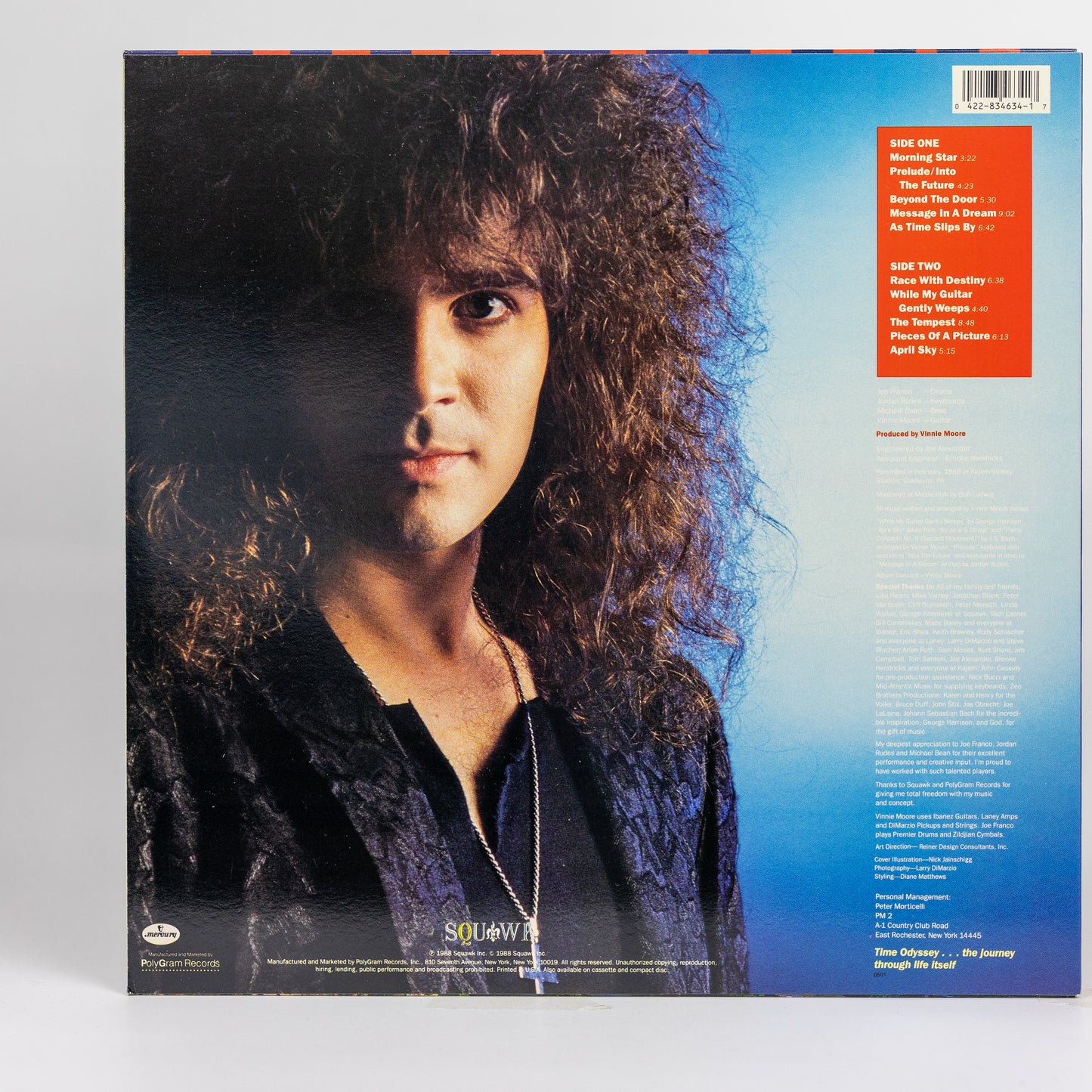 Vinnie Moore – Time Odyssey - 1988