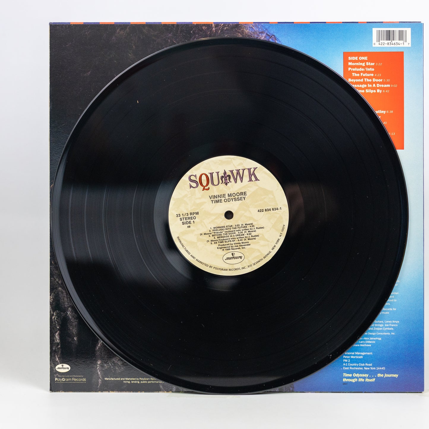 Vinnie Moore – Time Odyssey - 1988