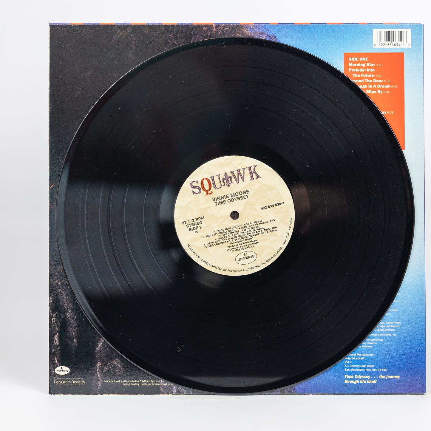 Vinnie Moore – Time Odyssey - 1988