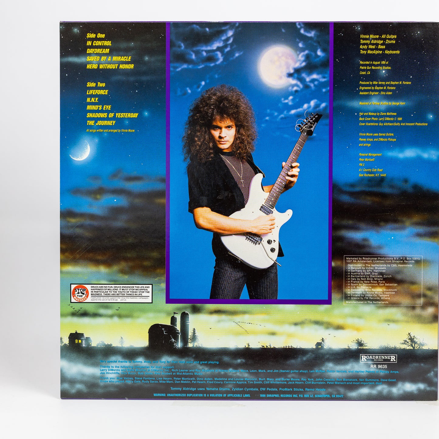 Vinnie Moore – Mind's Eye - 1986