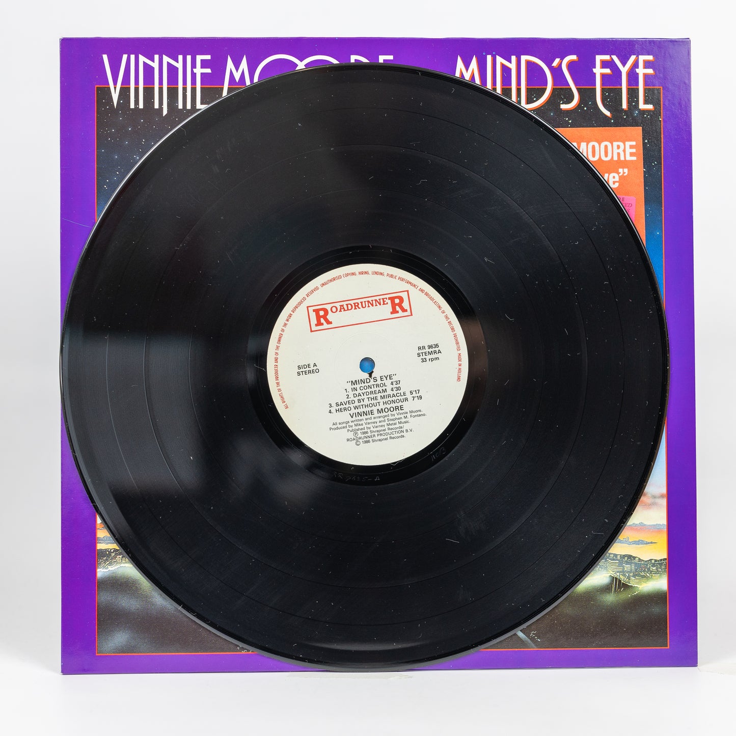 Vinnie Moore – Mind's Eye - 1986