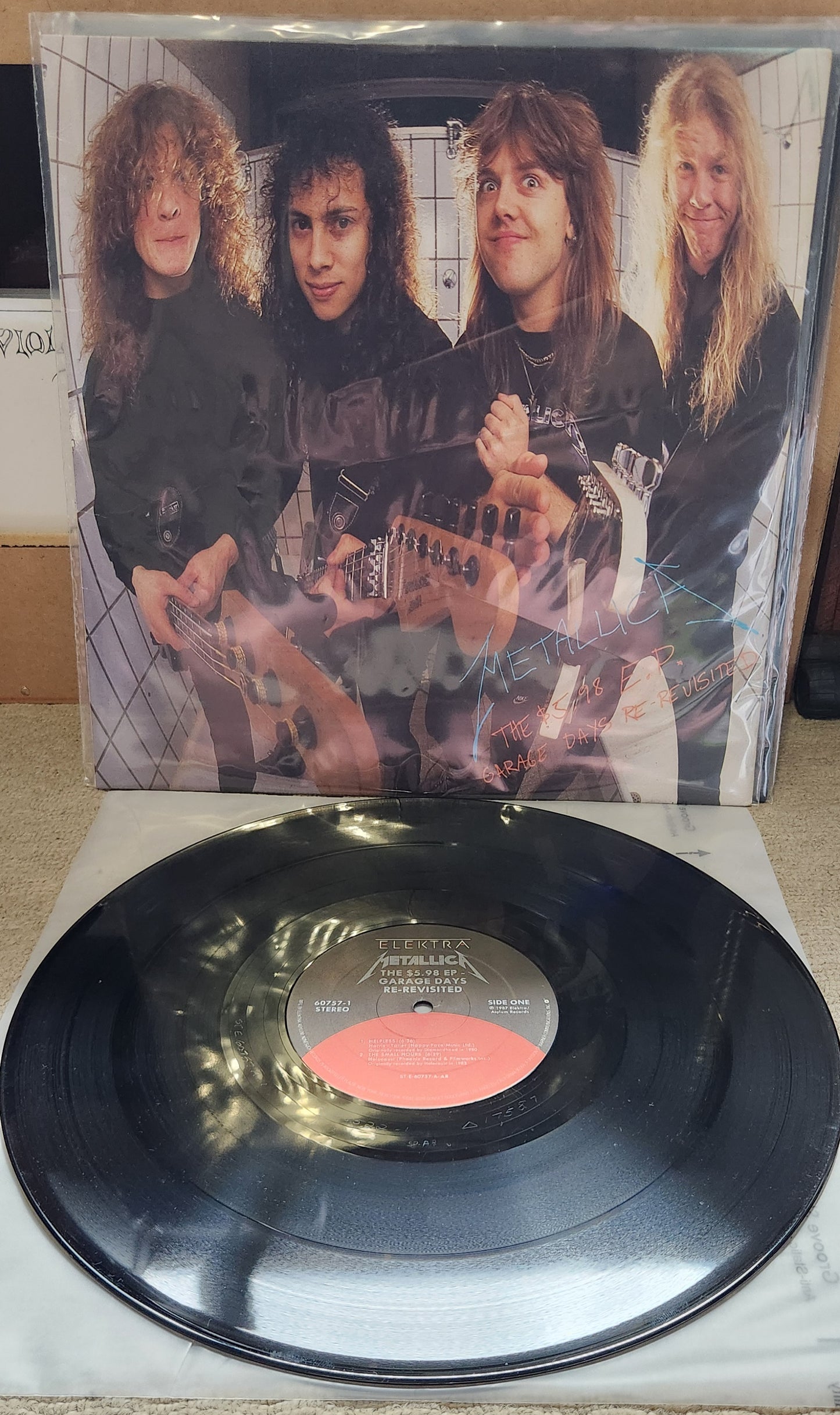 Metallica - The $5.98 E.P. - Garage Days Re-Revisited - ARC Pressing