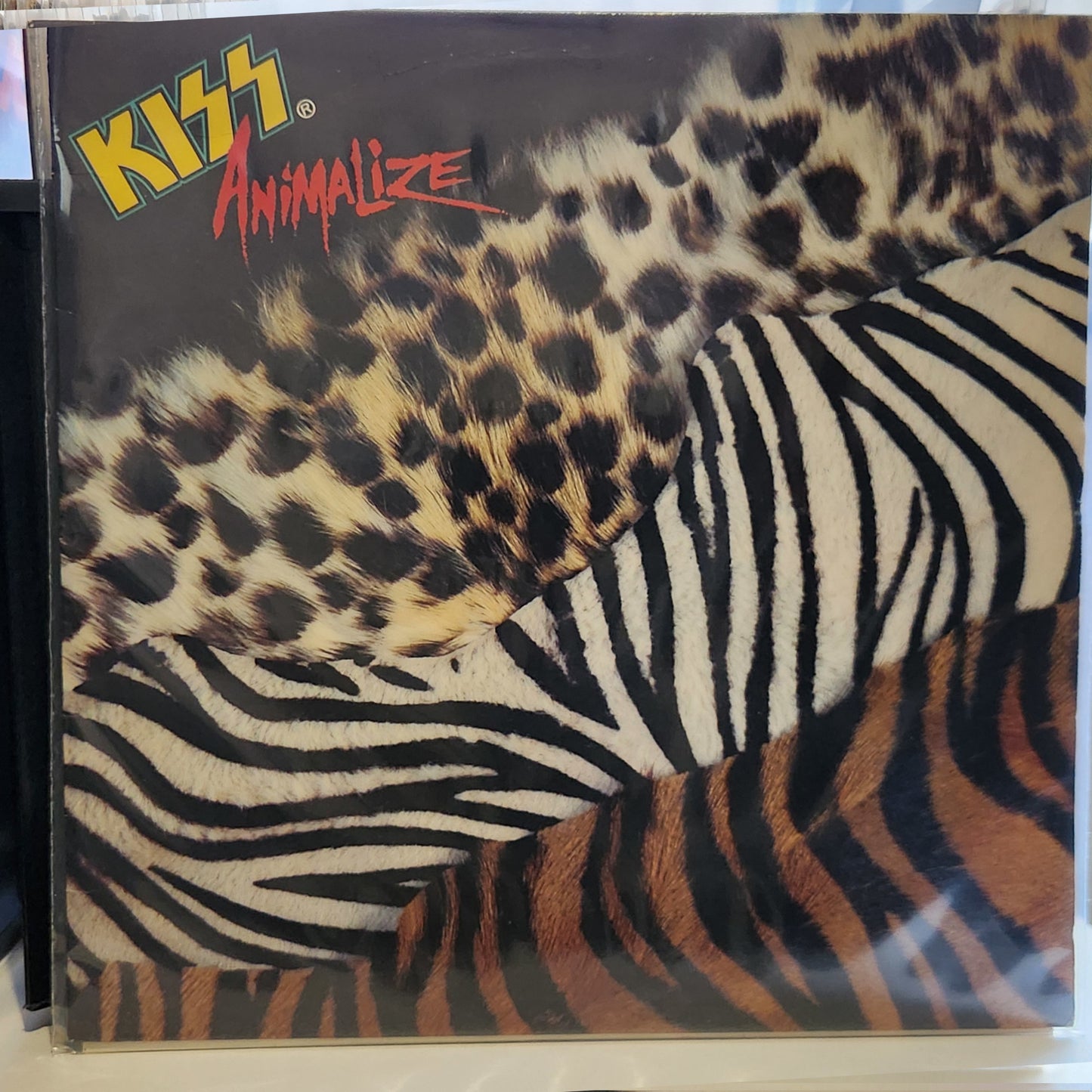 Kiss – Animalize - UK 1984 Press