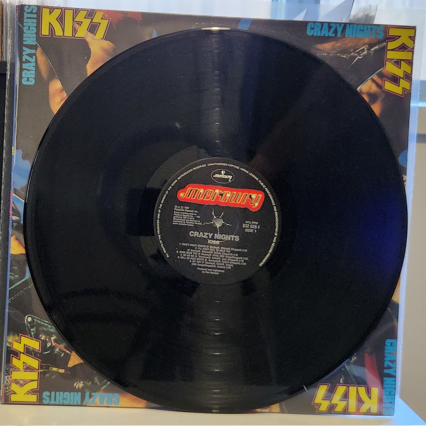 Kiss - Crazy Nights - Australasian 1987 Press