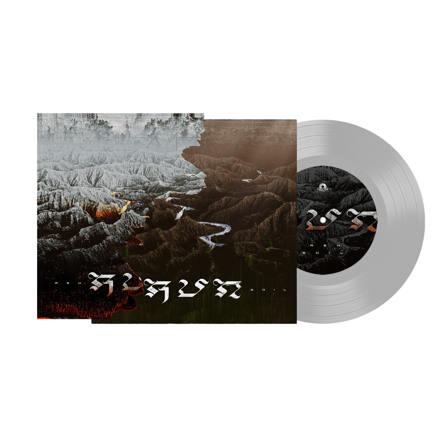 RUN - ASH // SOIL - 7" Clear Press // PRE ORDER