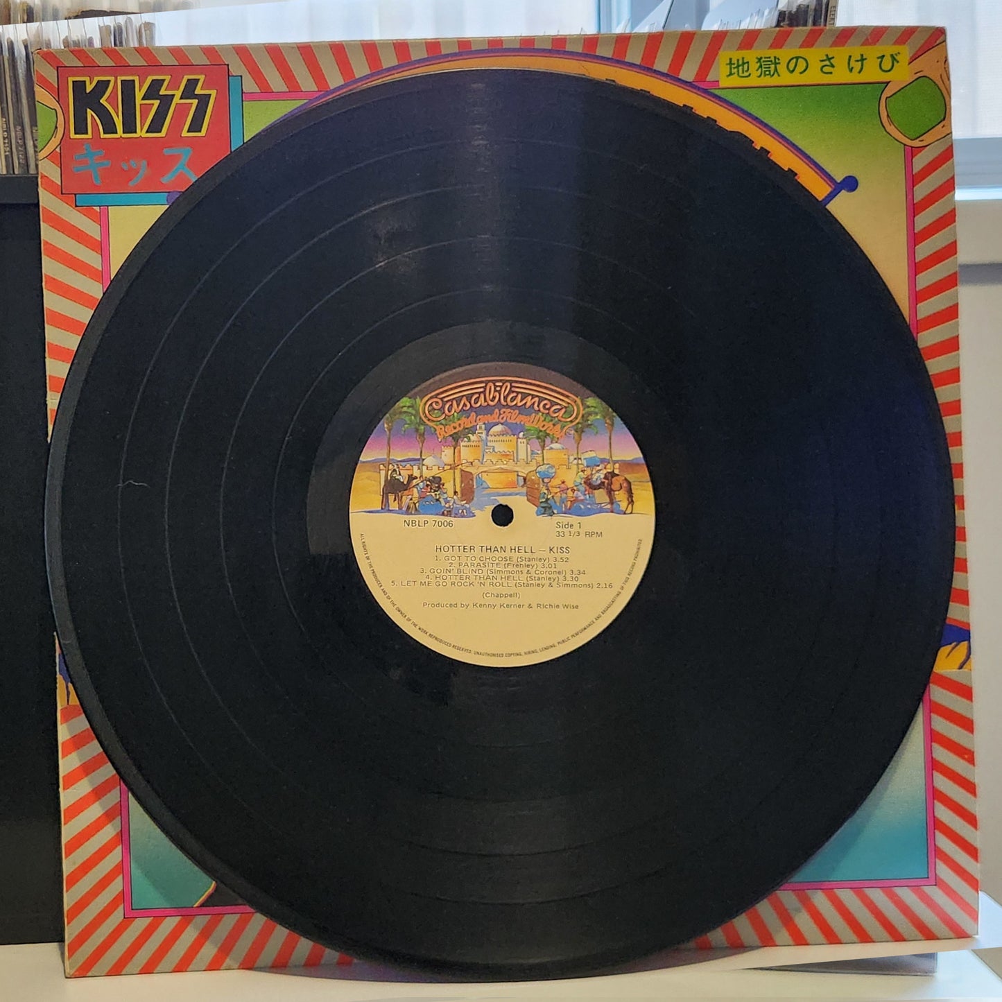Kiss - Hotter Than Hell! - Australian 1977 Repress