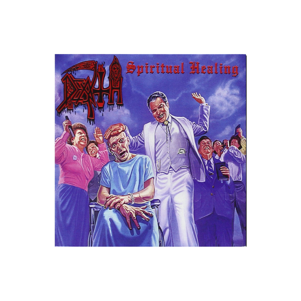 Death - Spiritual Healing - Pin Wheel Splatter