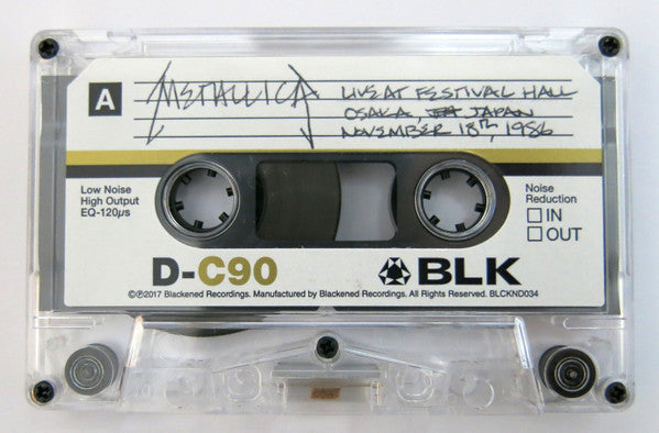 Metallica – Live At Festival Hall, Osaka, Japan - November 18th, 1986