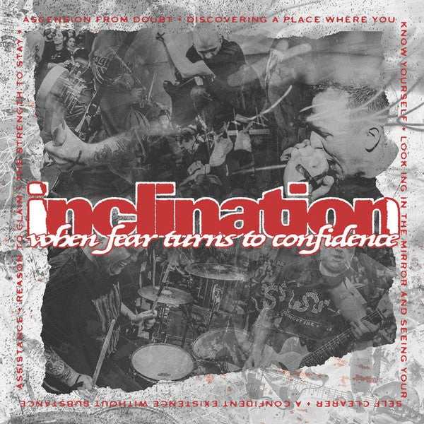 Inclination – When Fear Turns To Confidence - Black and Silver Pinwheel
