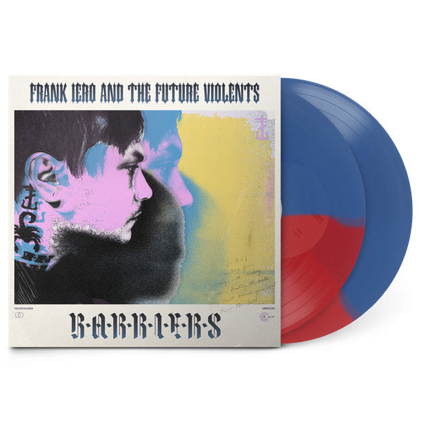 Frank Iero And The Future Violents – Barriers - Red and Blue