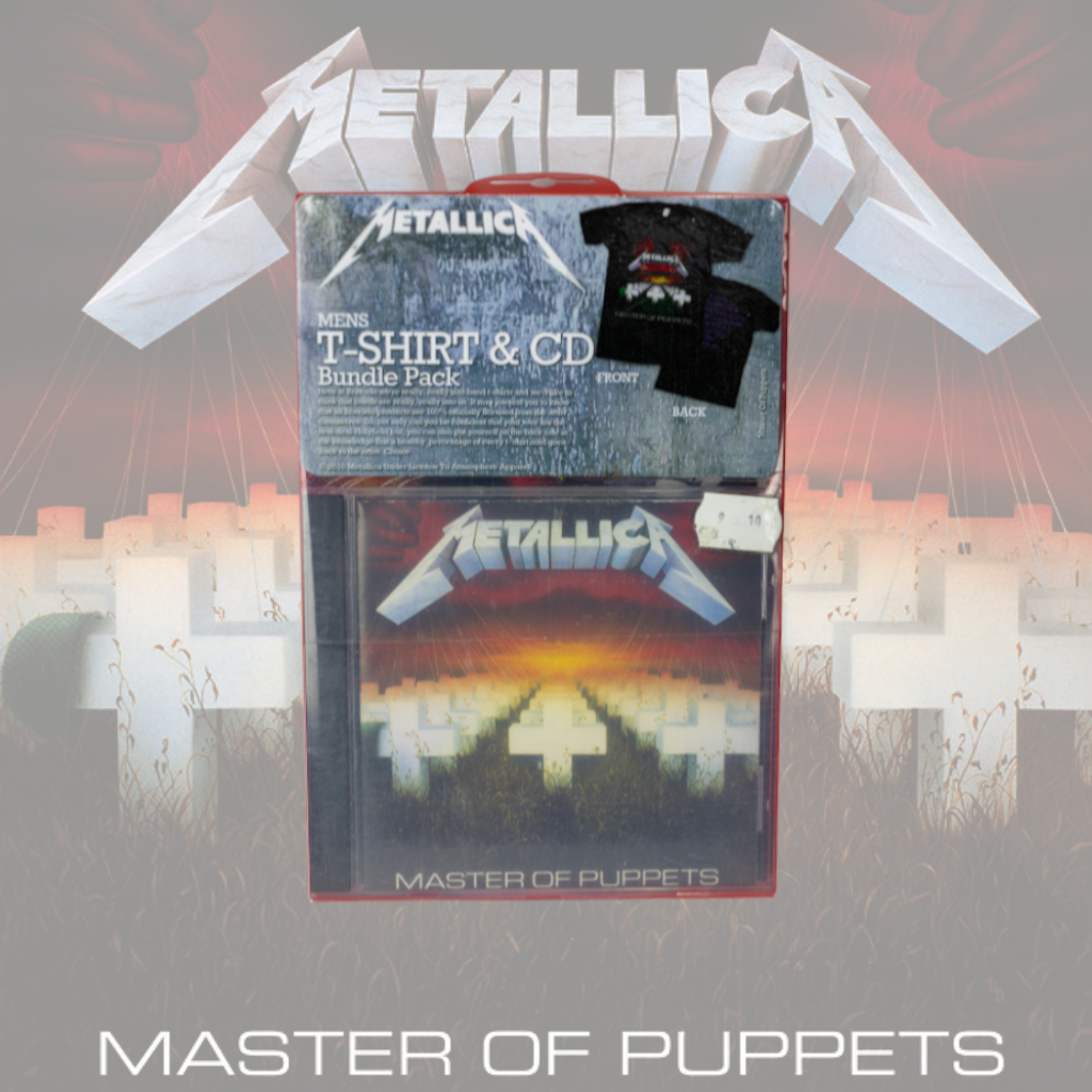 Metallica - Master Of Puppets - T Shirt Pack