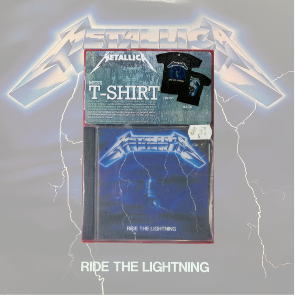 Metallica - Ride The Lightning - T Shirt Pack