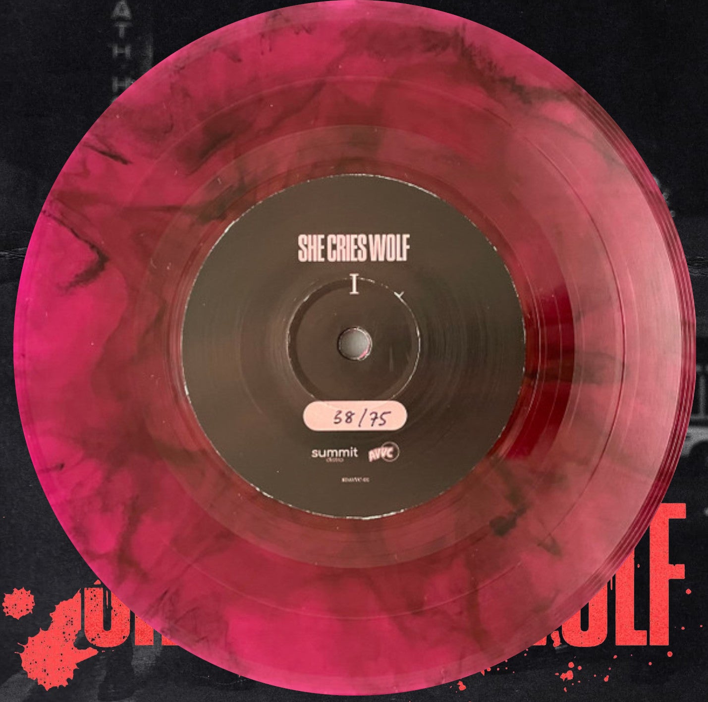 She Cries Wolf - I - AVVC Pink w/ Black Swirl