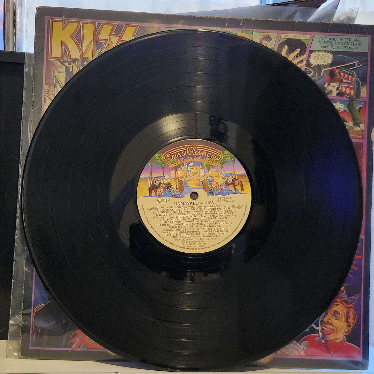 Kiss - Unmasked - 1980 Aus Press