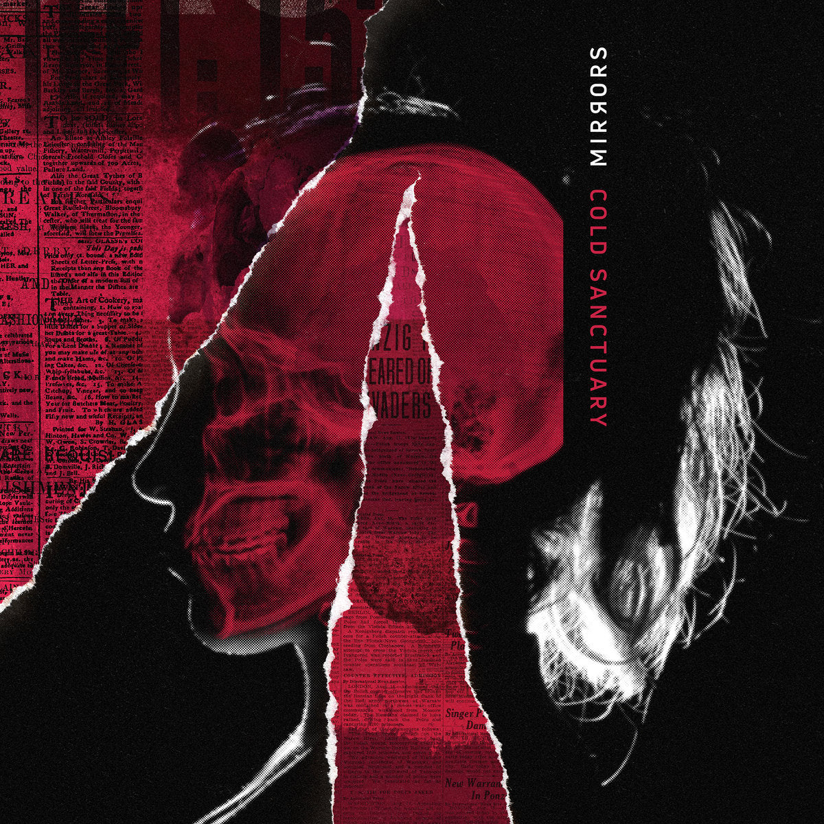 Mirrors – Cold Sanctuary - Red and Black Smash