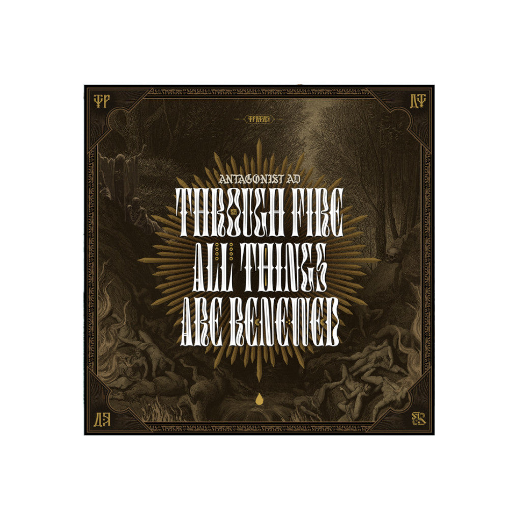 Antagonist A.D. – Through Fire All Things Are Renewed - Clear Splatter