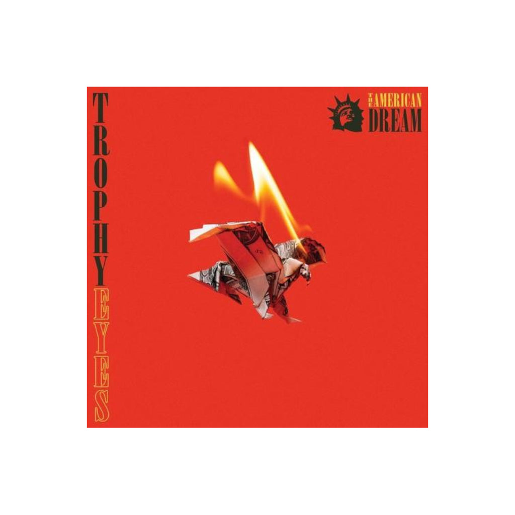Trophy Eyes – The American Dream - White Inside Red w/ Black Splatter